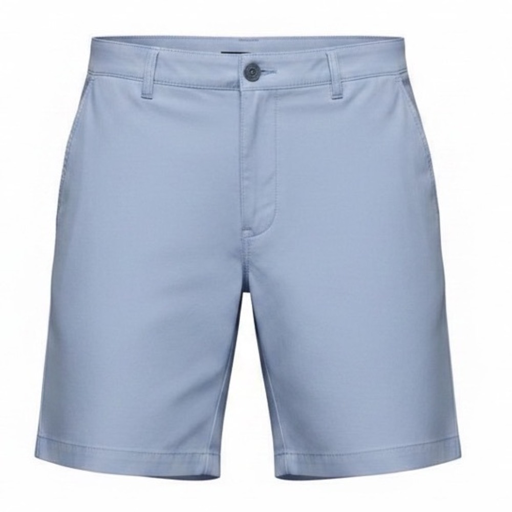 Southern Tide Skipjack Mens Blue Pima Cotton Chino Shorts Size 35 15241-1437